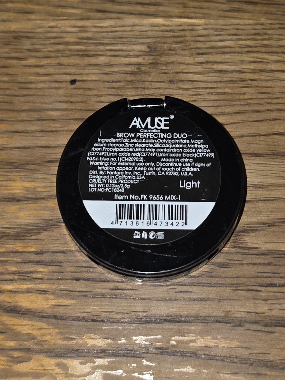 Amuse Brow Perfecting Duo — Light / Blonde 0.12oz BNIB - Picture 7 of 8